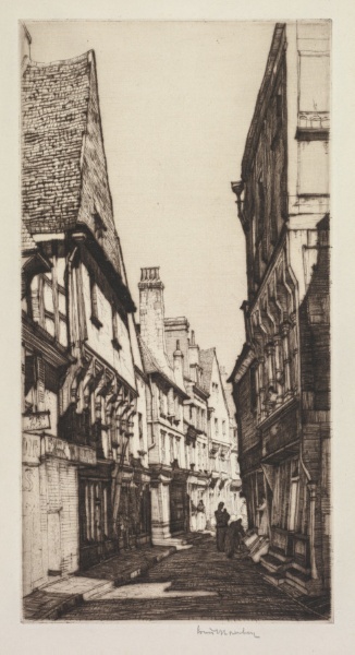La Rue Mirebeau, Bourges