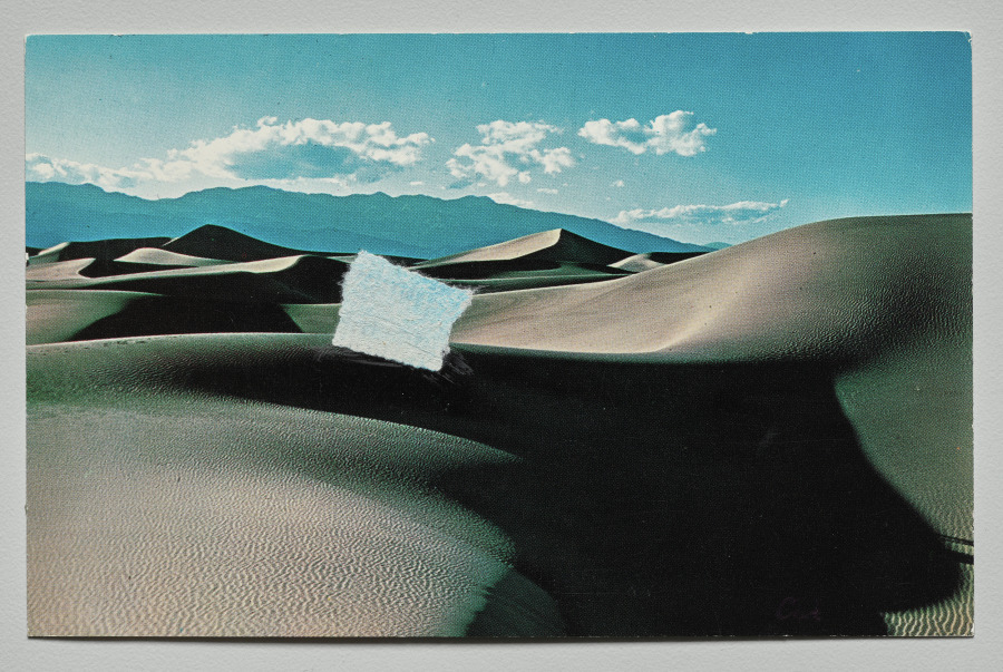 Death Valley (verso), Lenore Tawney, 1968