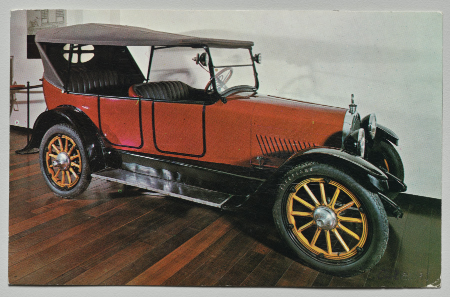 Vintage Car (verso), Lenore Tawney, 1976