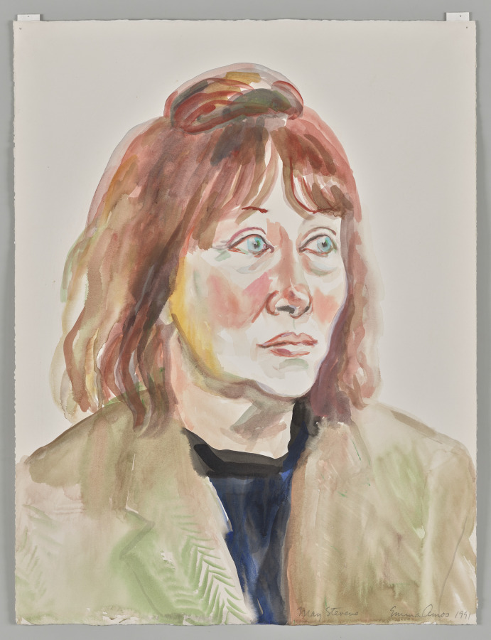 May Stevens, Emma Amos, 1990–94
