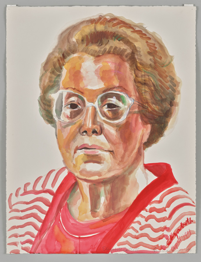 Elizabeth Catlett, Emma Amos, 1990–94