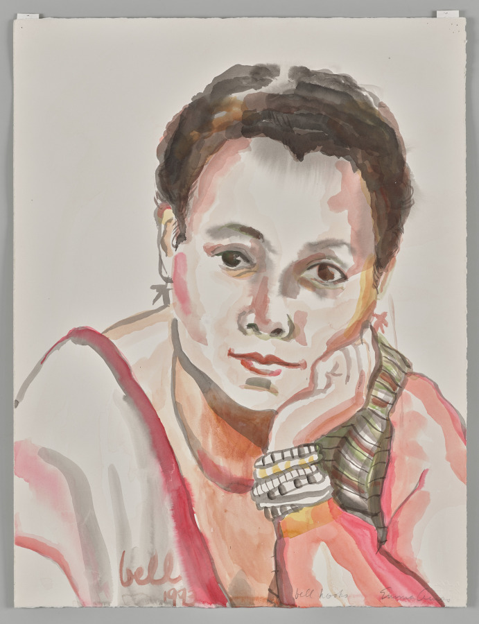 bell hooks, Emma Amos, 1990–94