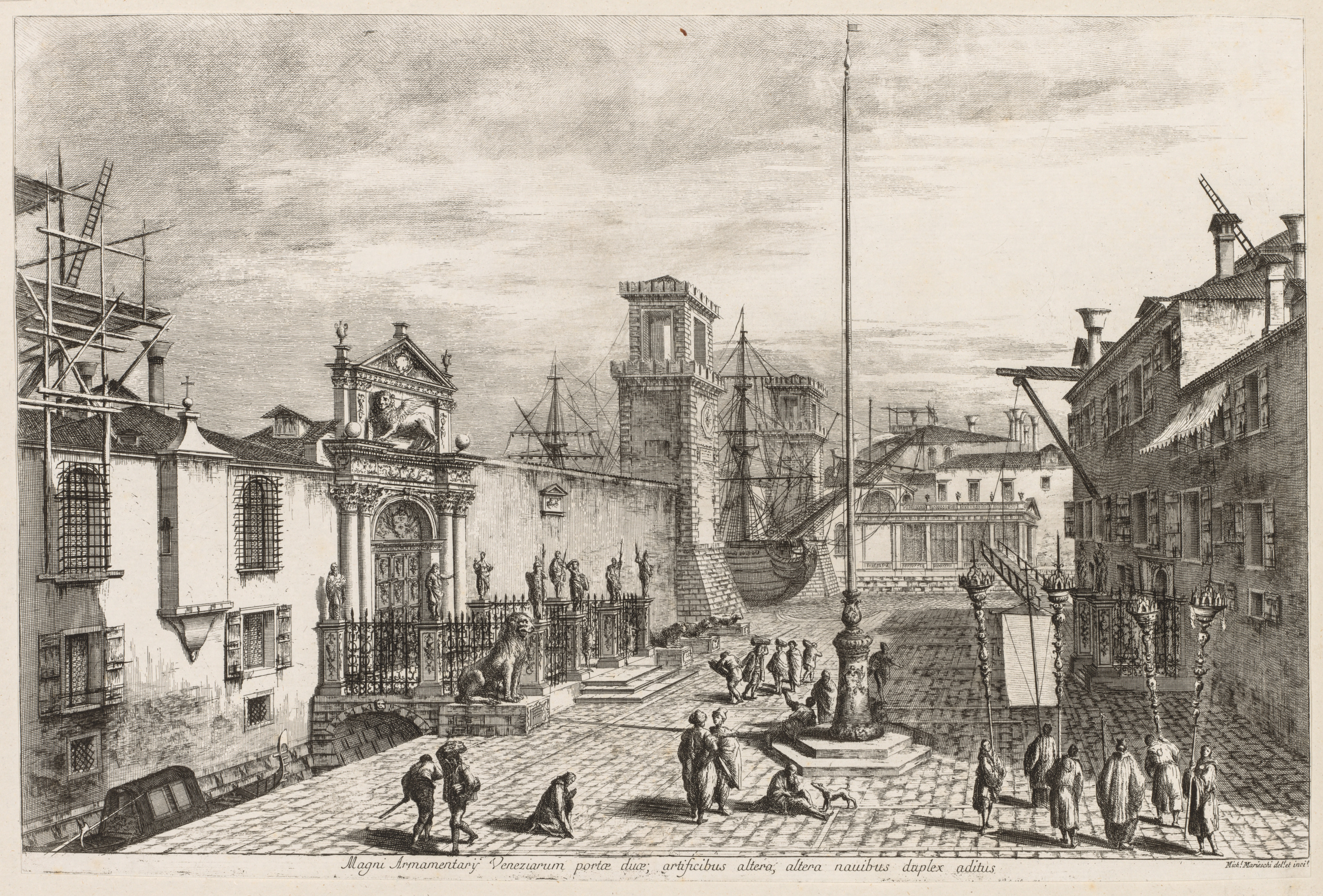 Views of Venice:  The Gates of the Arsenal