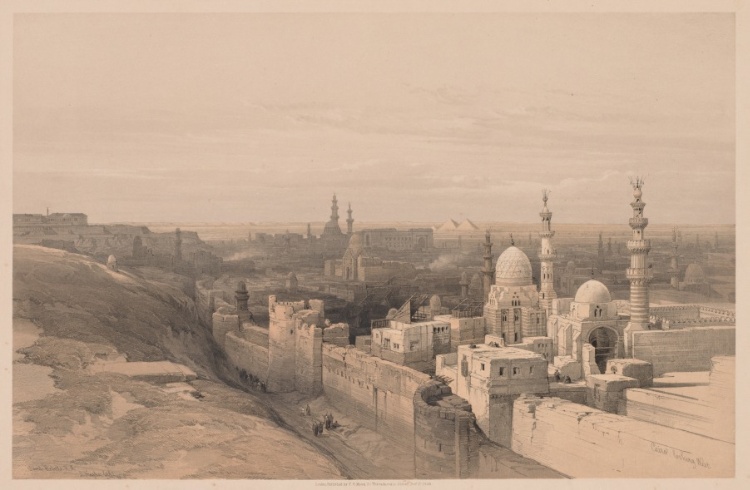 Egypt and Nubia, Volume III, No. 26, Cairo, Looking West