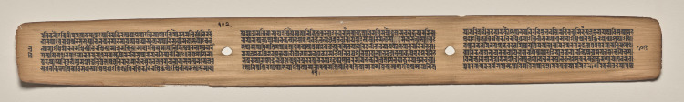Text, Folio 102 (verso), from a Manuscript of the Perfection of Wisdom in Eight Thousand Lines (Ashtasahasrika Prajnaparamita-sutra)