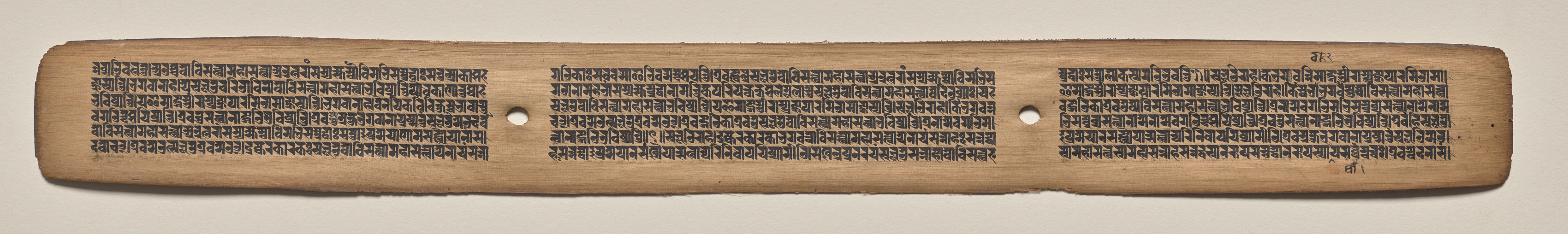 Text, Folio 106 (recto), from a Manuscript of the Perfection of Wisdom in Eight Thousand Lines (Ashtasahasrika Prajnaparamita-sutra)