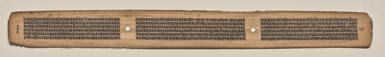 Text, Folio 117 (verso), from a Manuscript of the Perfection of Wisdom in Eight Thousand Lines (Ashtasahasrika Prajnaparamita-sutra)