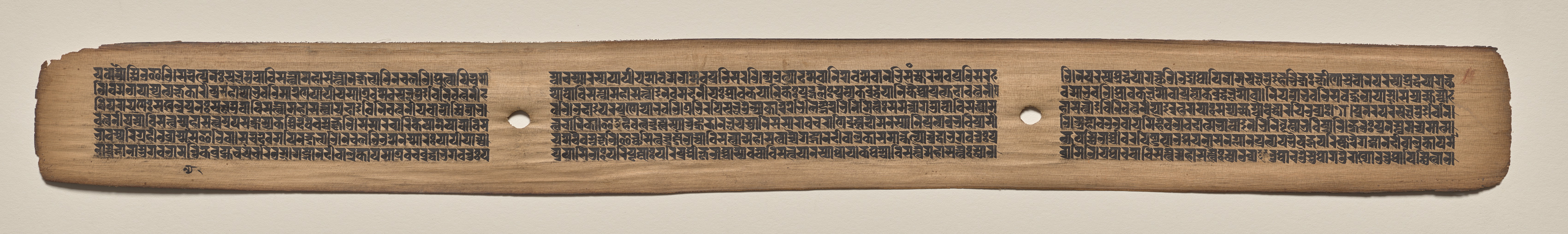 Text, Folio 116 (recto), from a Manuscript of the Perfection of Wisdom in Eight Thousand Lines (Ashtasahasrika Prajnaparamita-sutra)