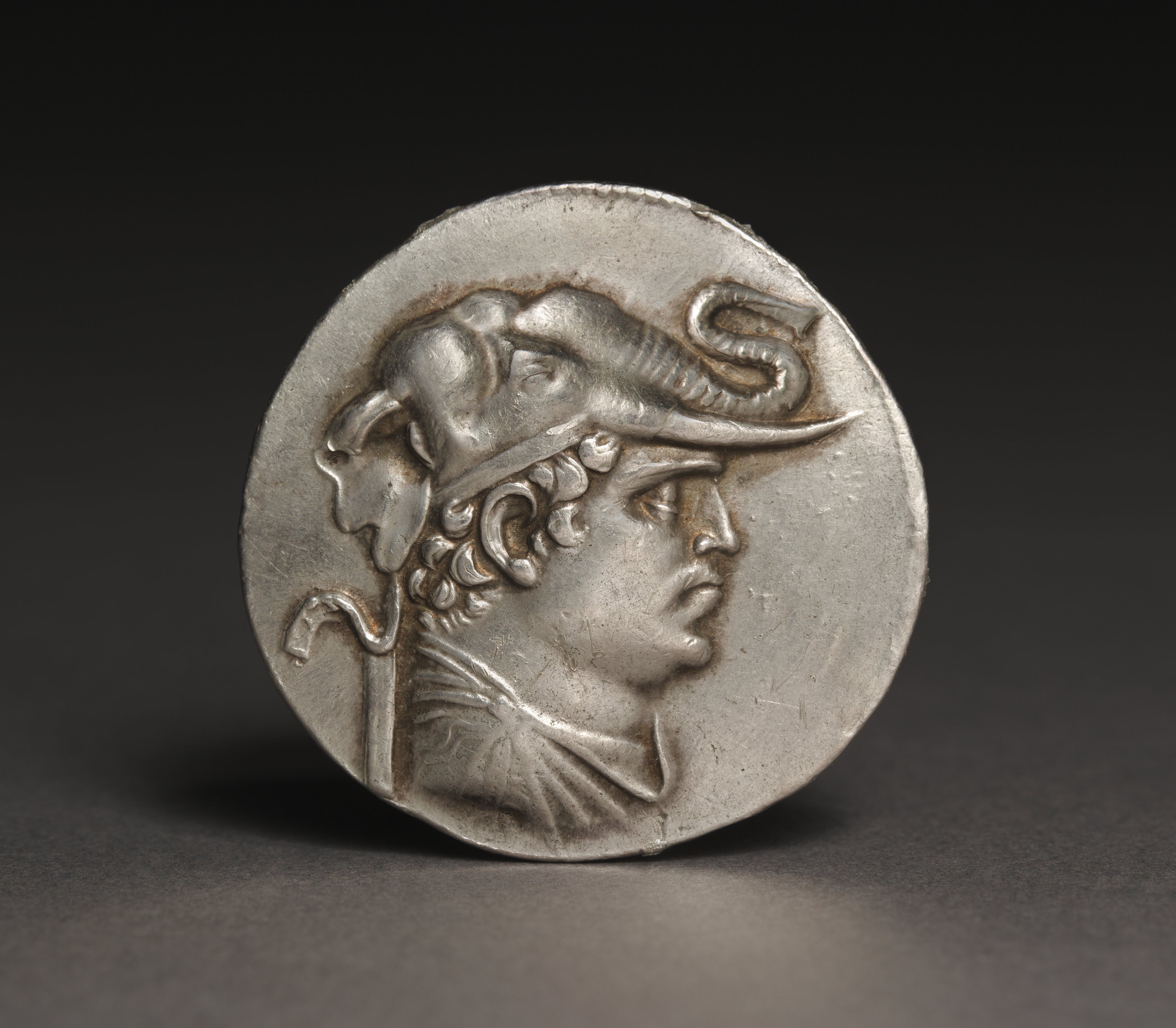Coin of Demetrios, I (obverse)