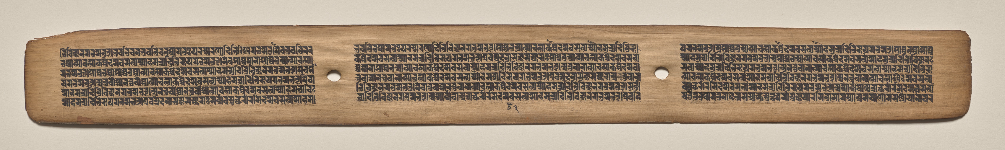 Text, Folio 95 (recto), from a Manuscript of the Perfection of Wisdom in Eight Thousand Lines (Ashtasahasrika Prajnaparamita-sutra)