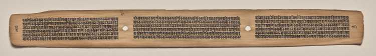 Text, Folio 91 (verso), from a Manuscript of the Perfection of Wisdom in Eight Thousand Lines (Ashtasahasrika Prajnaparamita-sutra)