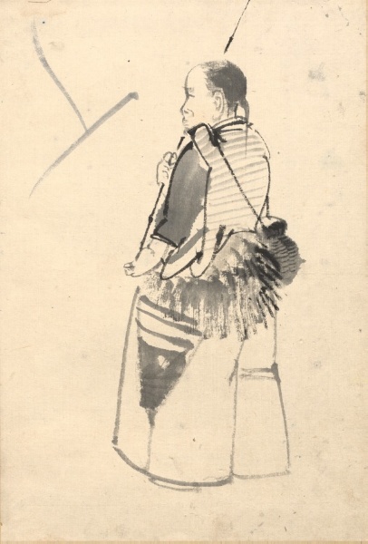 Dancer in a Fisherman's Costume