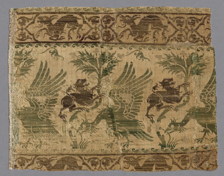 Silk and Gold Textile