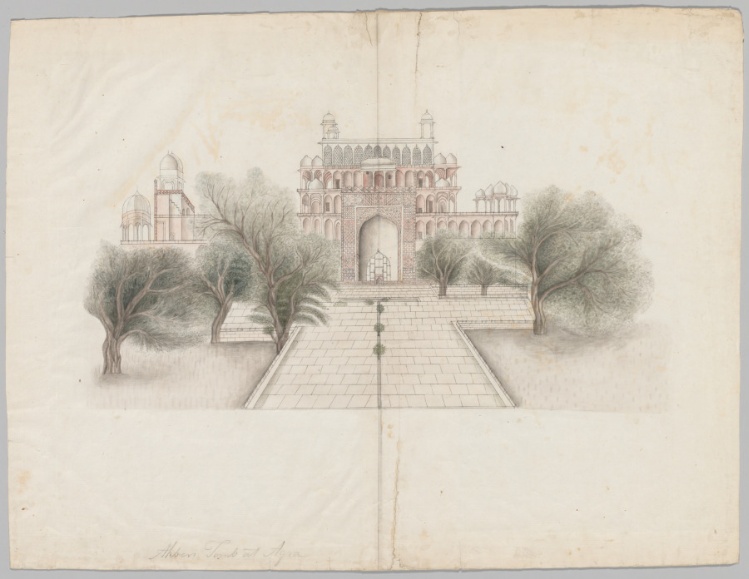 The Mausoleum of Akbar at Secundrabad