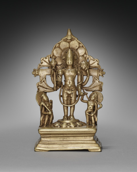 Standing Vishnu with Attendants