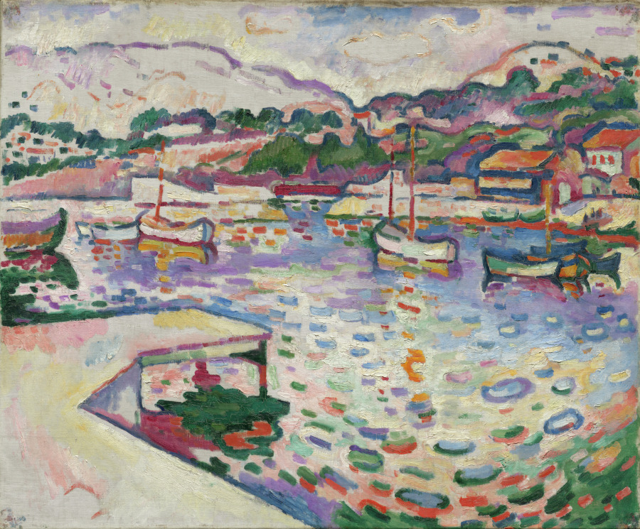 The Port of l'Estaque, the Pier, Georges Braque, 1906
