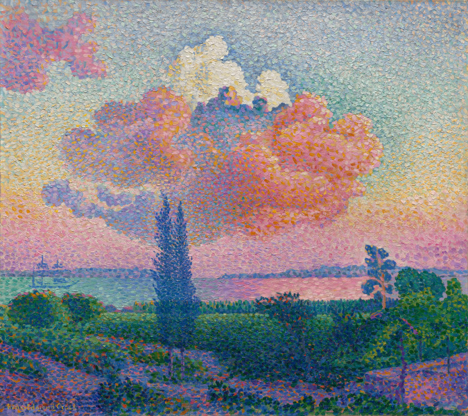 The Pink Cloud by Henri-Edmond Cross c. 1896, Public Domain