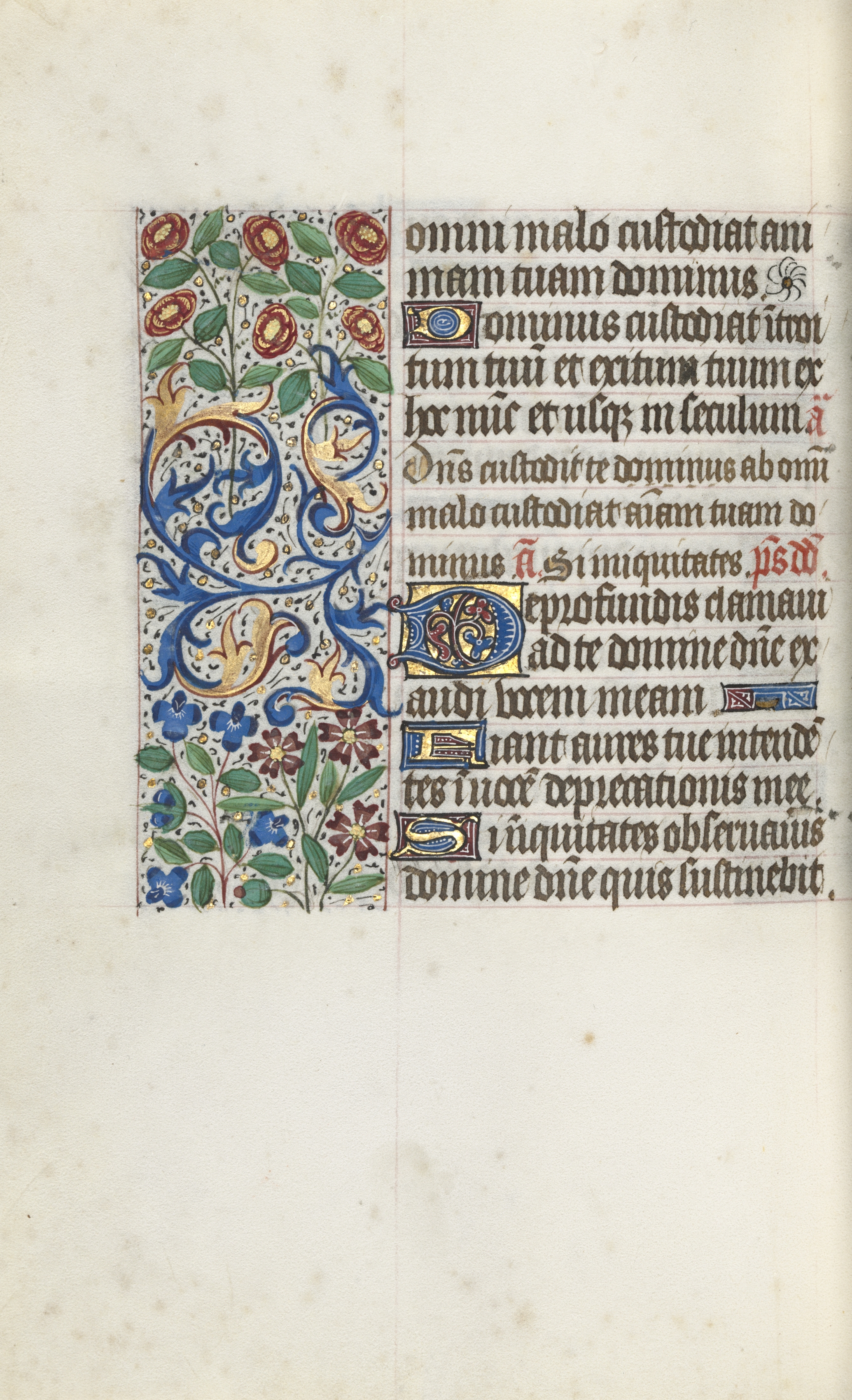 Book of Hours (Use of Rouen): fol. 105v
