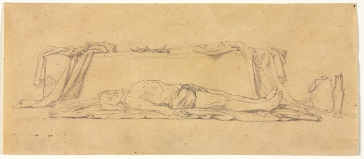 Sketch of the Dead Christ Lying by the Sepulchre