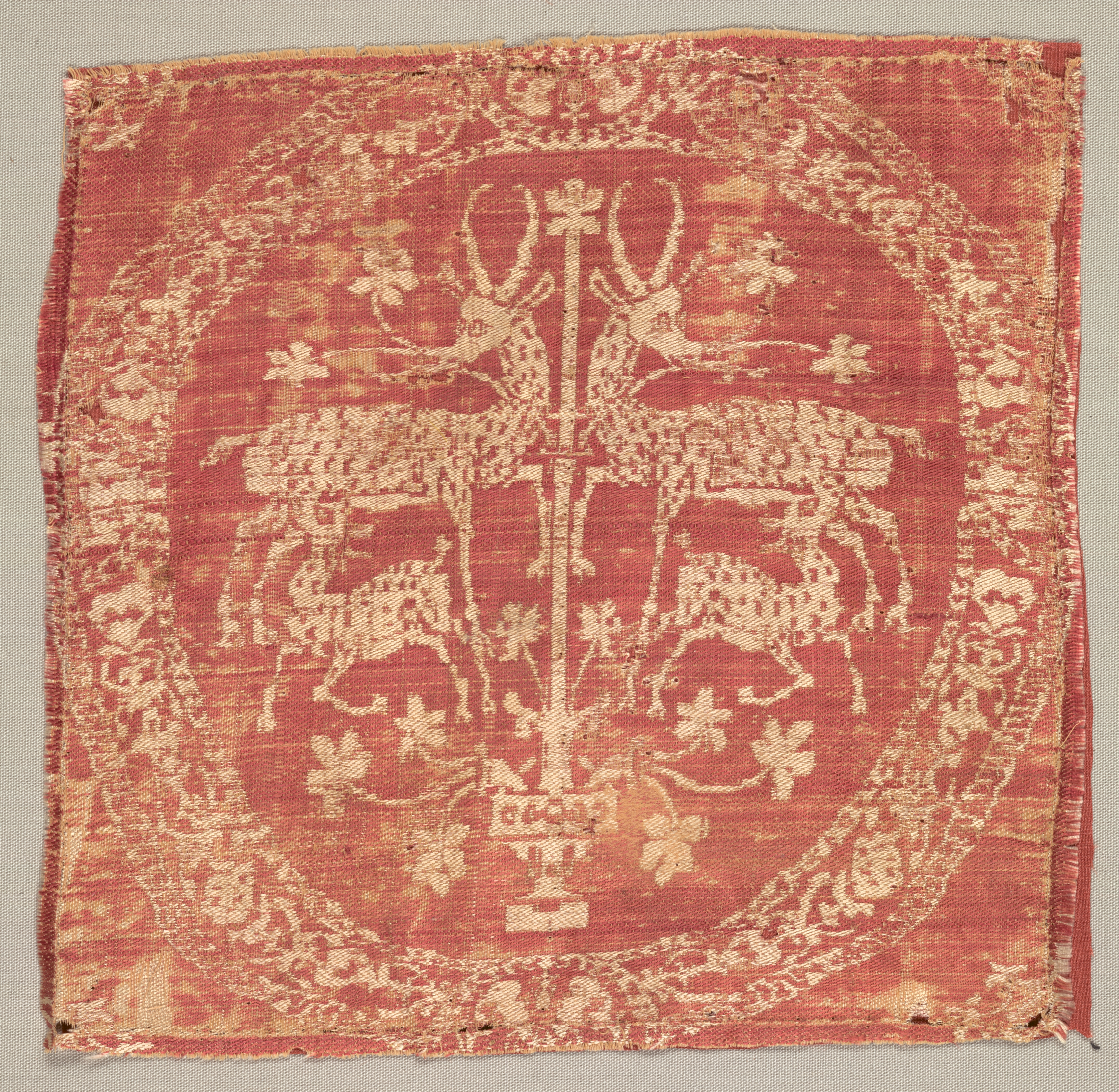 Square Ornament from a Tunic