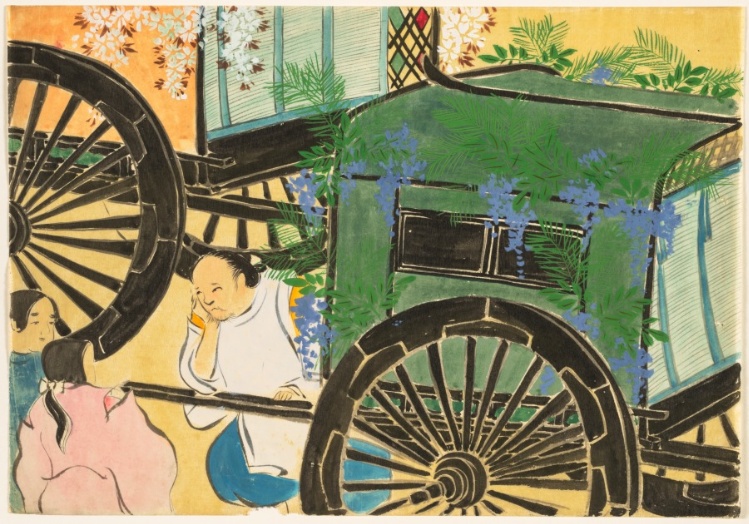 Flowers of a Hundred Worlds (Momoyogusa): Flower-draped Carts