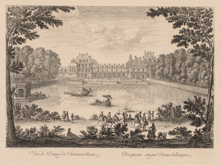 Vue de l'Etang de Fontainebleau