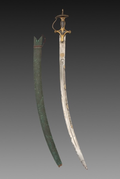 Silapa Sword with Green Leather Case