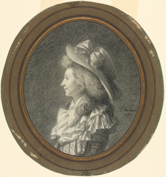 Woman in Profile, Turned to the Left
