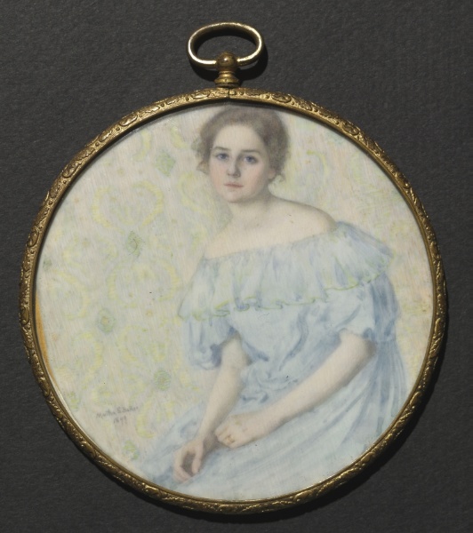 The Blue Gown (Portrait of Ethel Coe)