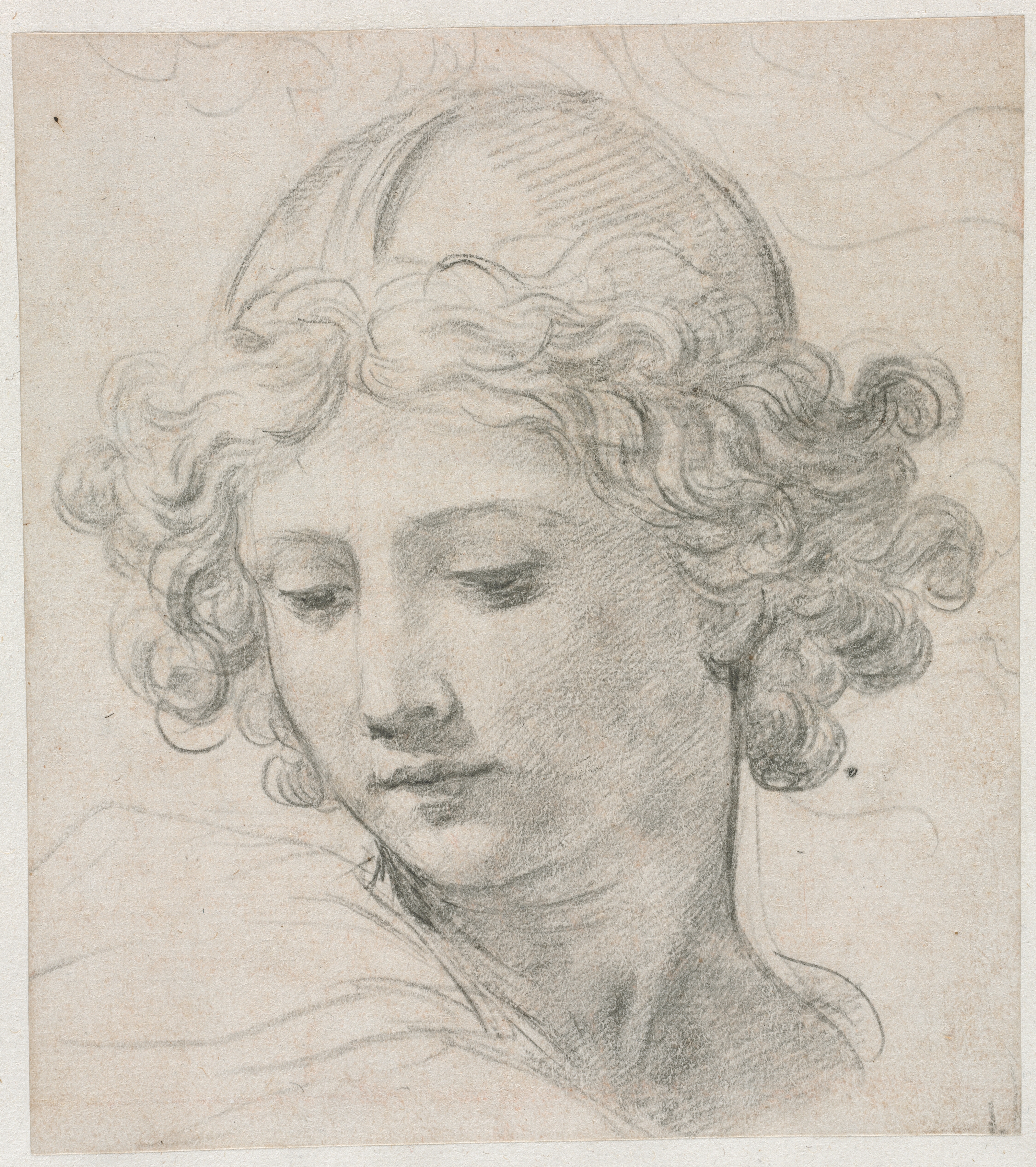 Study for the Head of St. Michael