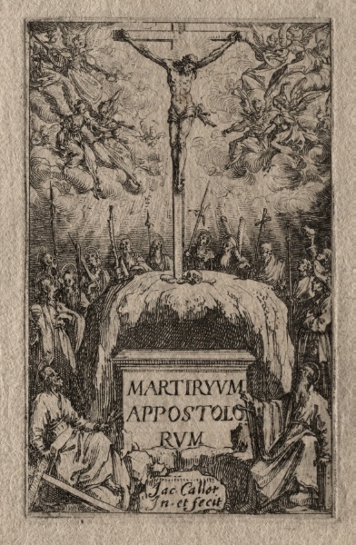 The Martyrdom of the Apostles:  Frontispiece