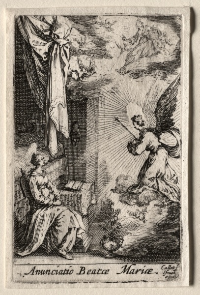 The Life of the Virgin:  The Annunciation