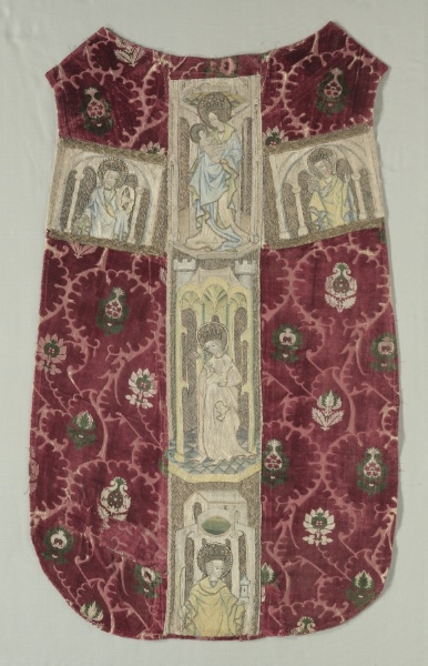 Chasuble Back with Embroidered Orphrey Band