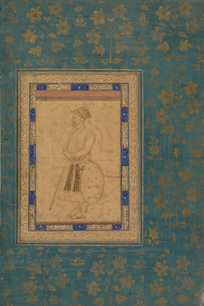 Portrait of an Unidentified Noble from Shah Jahan's Court