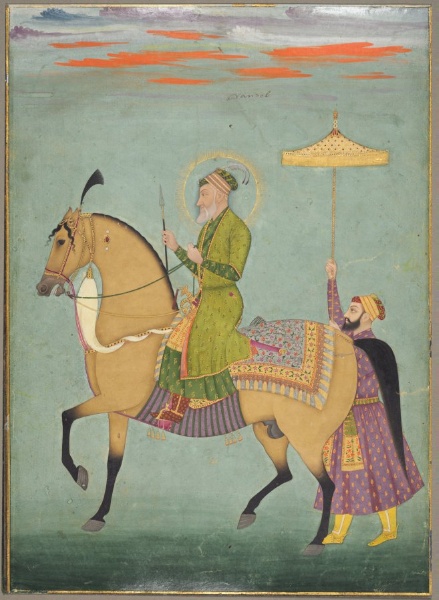 The Emperor Alamgir (reigned 1658–1707) on Horseback