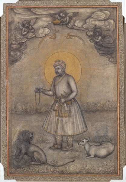 Portrait of the Aged Akbar