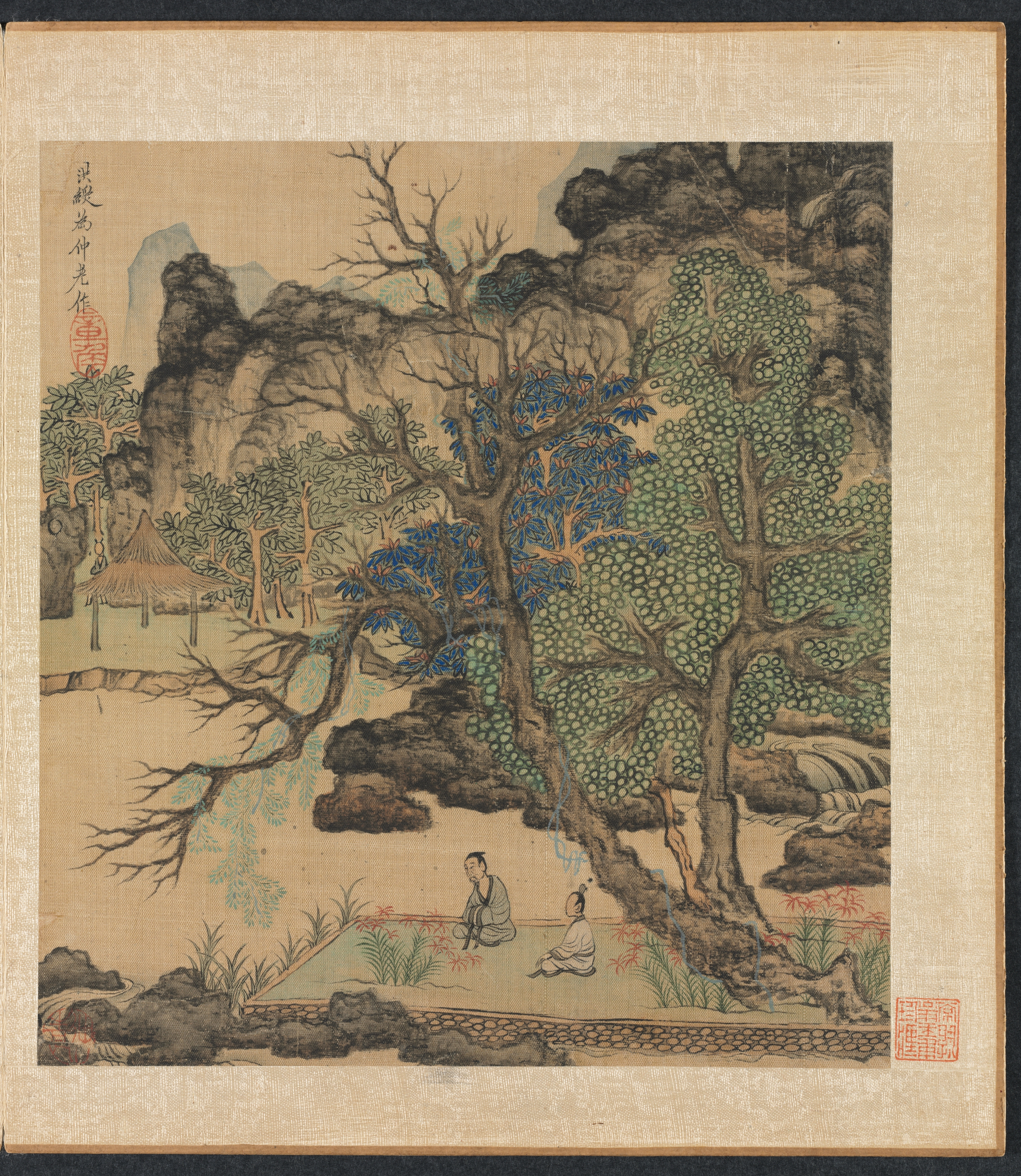 Paintings after Ancient Masters: Scholars in a Garden