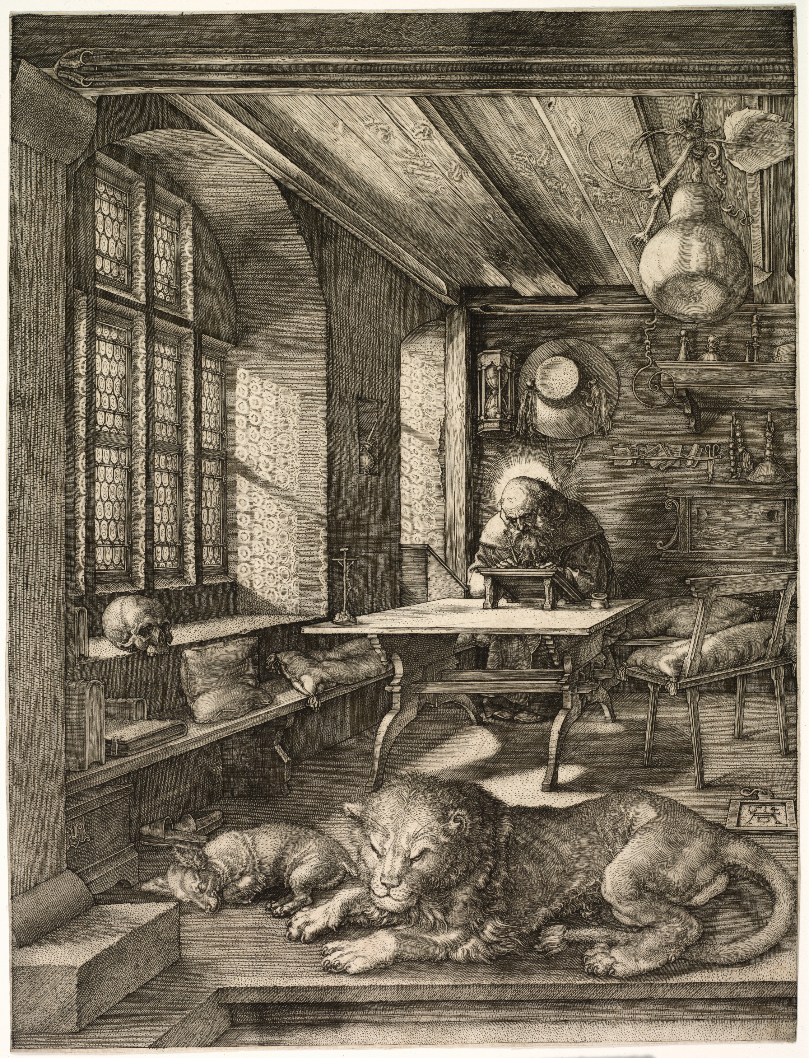 St. Jerome in his Study