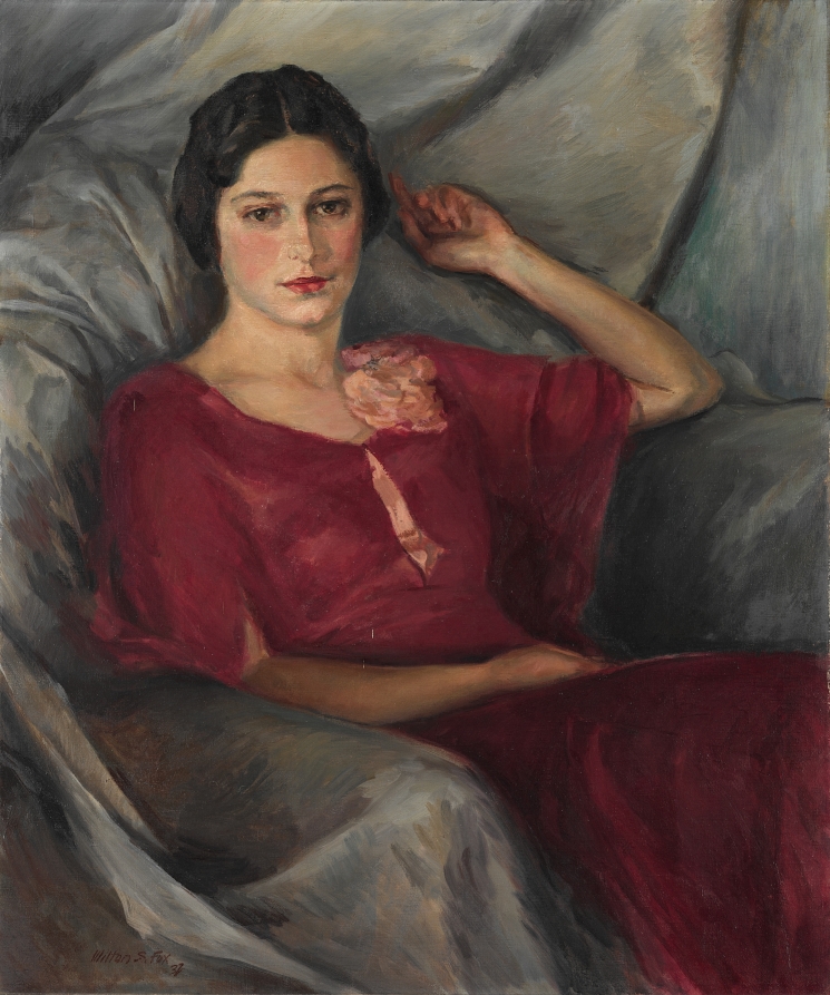 Bebe Bain Kenen, Milton S. Fox, 1932