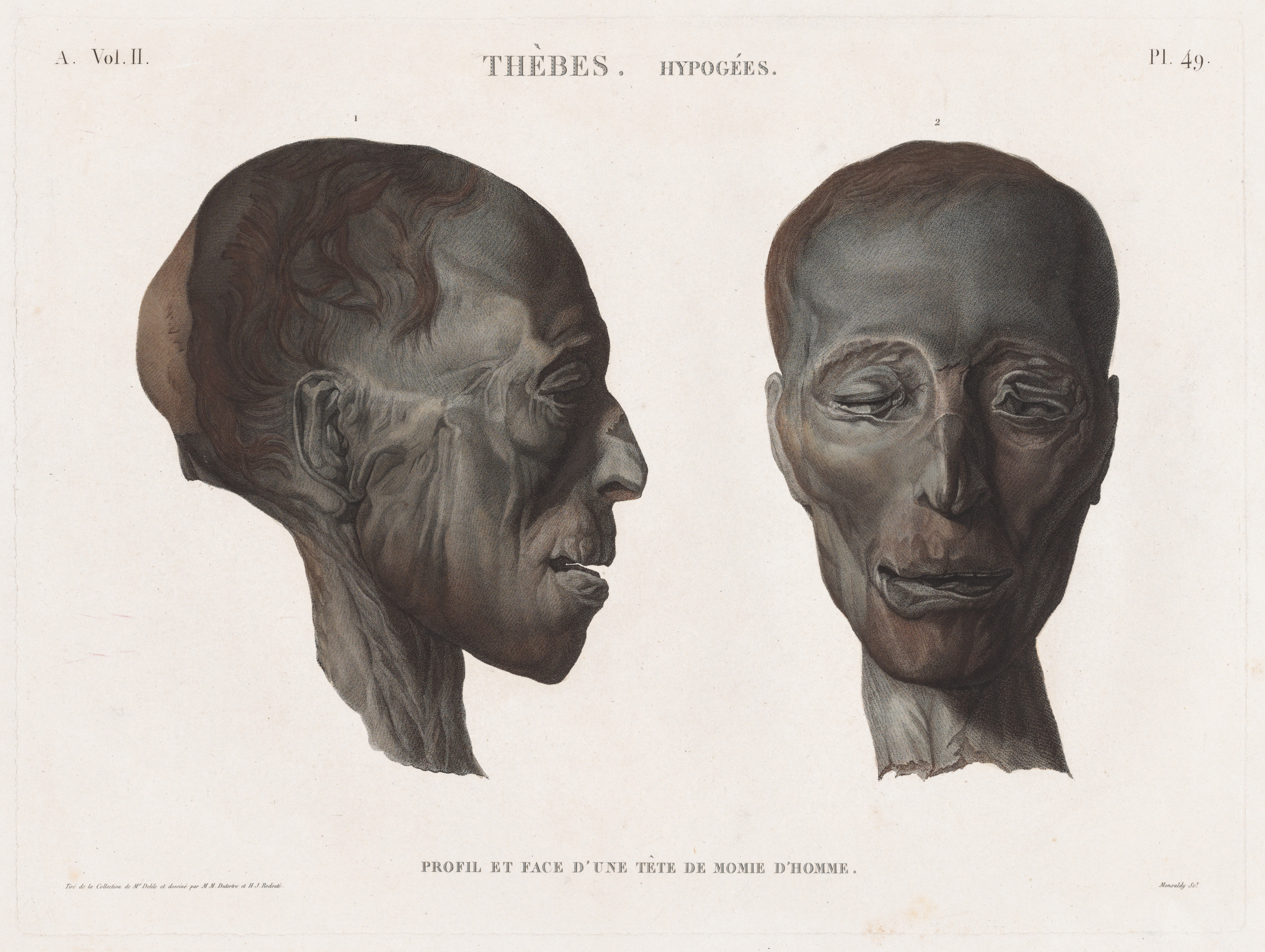 Description of Egypt: Thebes. Hypogees Vol. II, Pl. 49