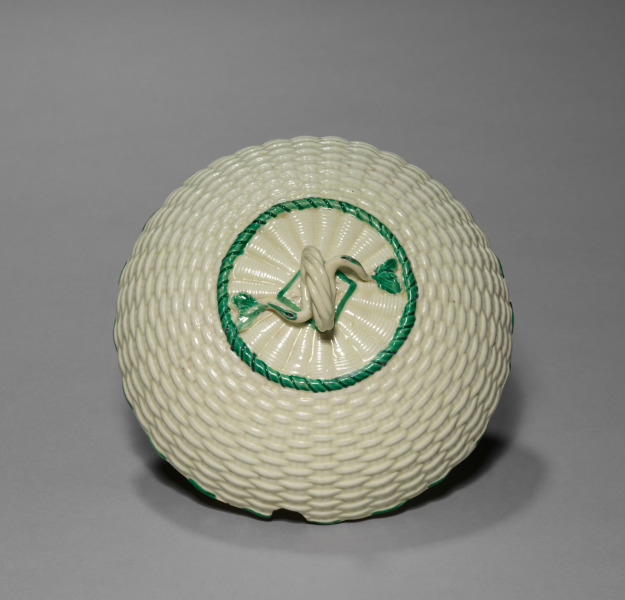 Cover for a Wicker-Work Sauce Tureen