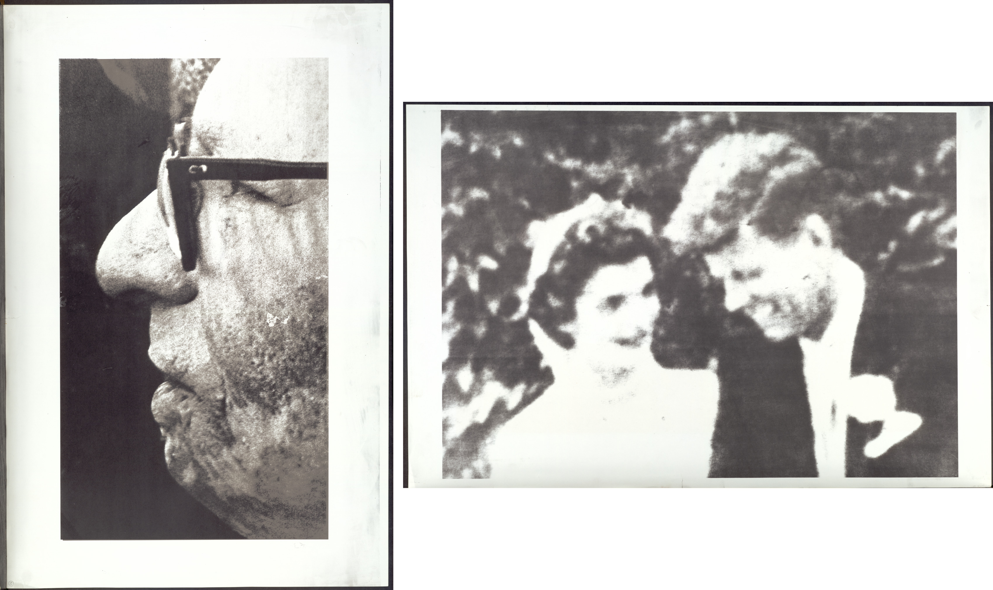 Louis Kahn (recto); Jackie and John F. Kennedy (verso)