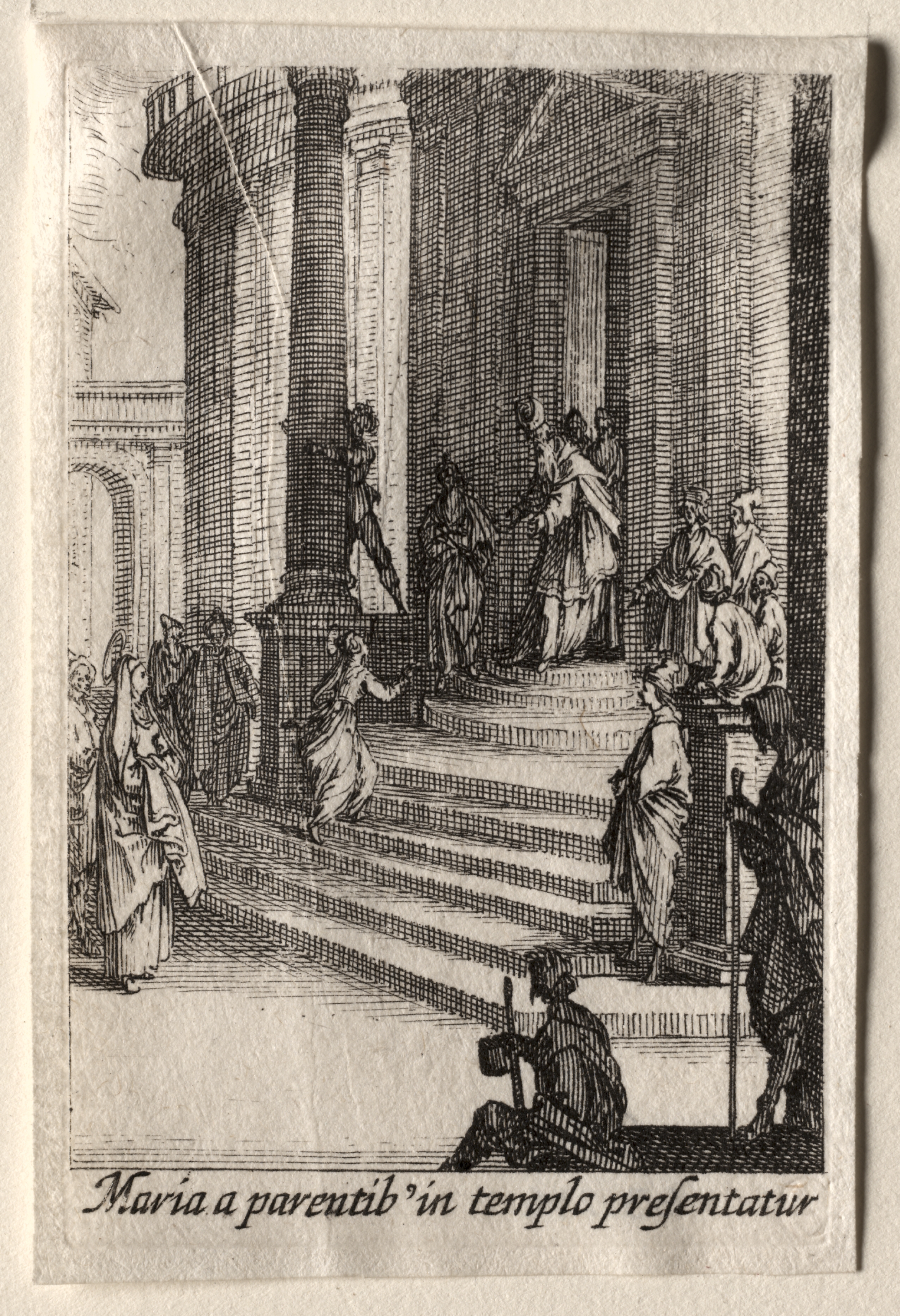 The Life of the Virgin:  The Presentation of the Virgin in the Temple