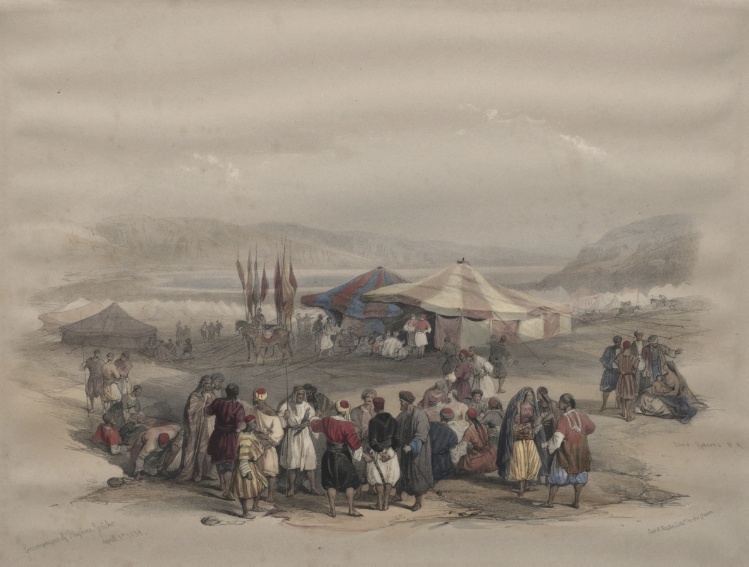 Encampment of Pilgrims, Jericho