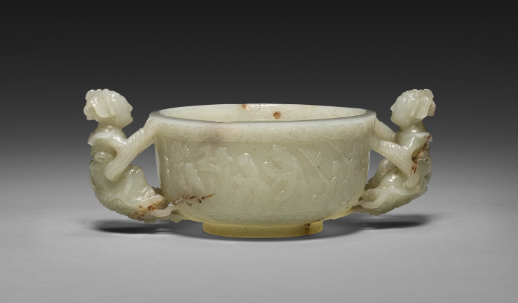 Cup with Daoist Figures