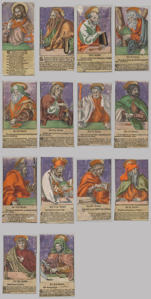 Christ, the Twelve Apostles, and Saint Paul