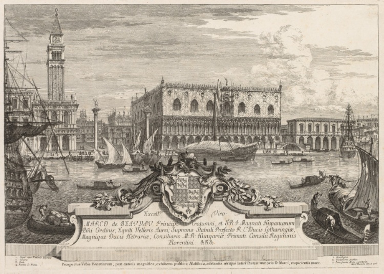 Views of Venice:  The Piazzetta and Ducal Palace