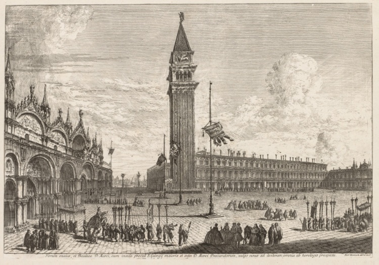 Views of Venice:  Piazza and Piazzetta
