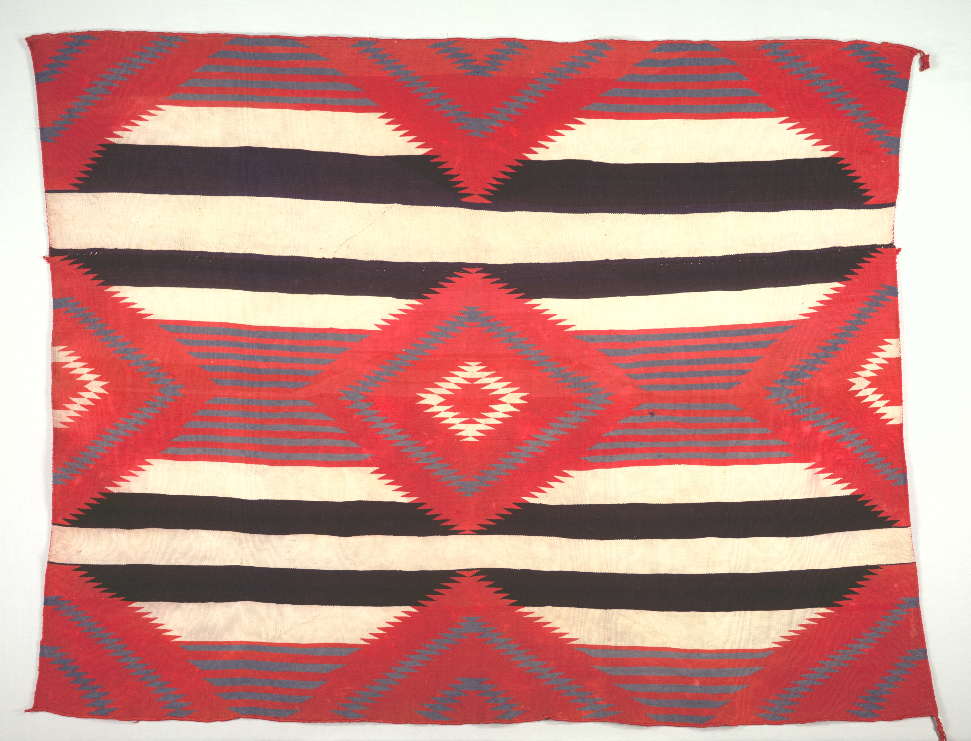 Rug (Third-phase Chief Blanket Style, Germantown Weaving)