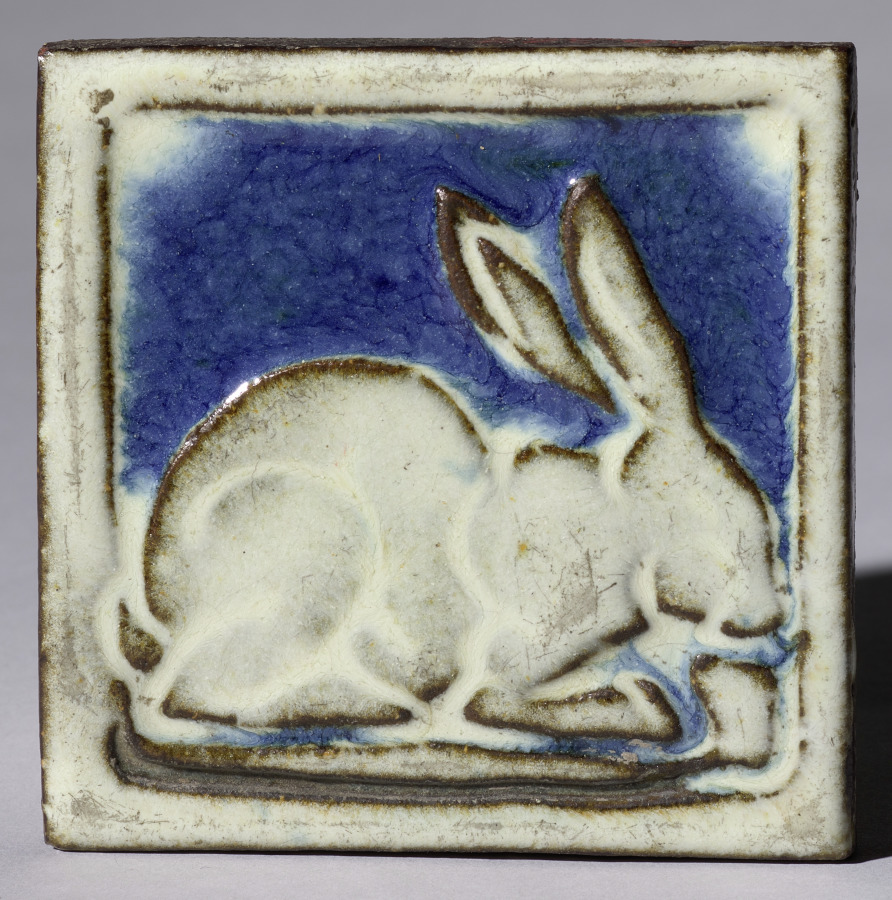 Tile- Rabbit | Cleveland Museum of Art